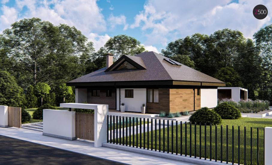 Проект дома Zz230 иллюстрация 2