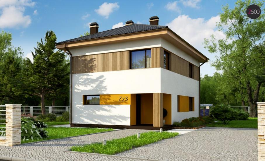 Проект дома Zz3 иллюстрация 1