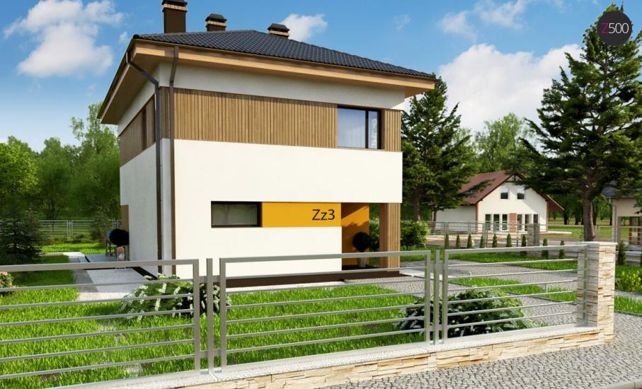Проект дома Zz3 иллюстрация 3