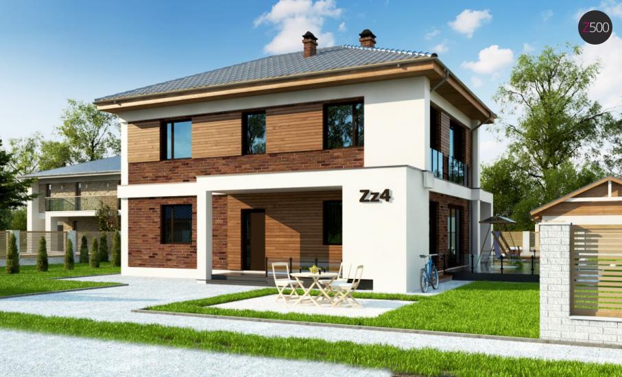 Проект дома Zz4 иллюстрация 1