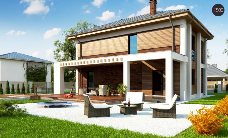 Проект дома Zz4 иллюстрация 2