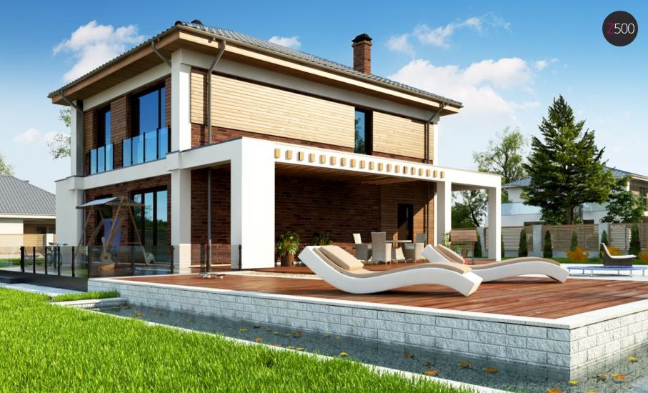 Проект дома Zz4 иллюстрация 3