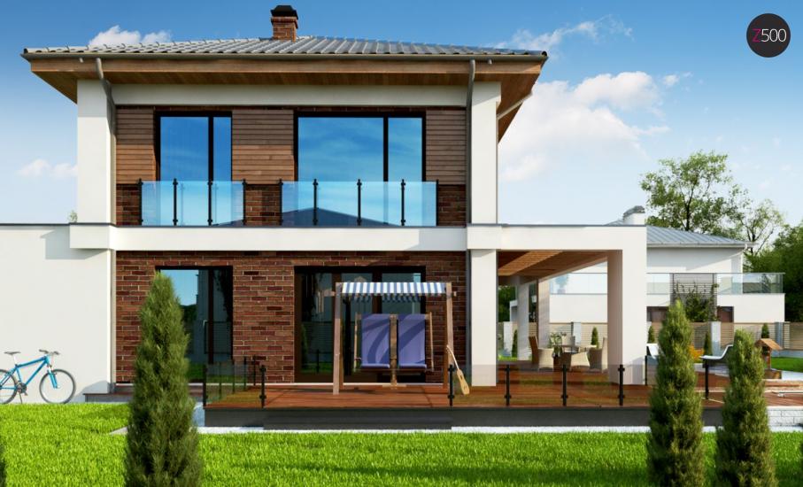 Проект дома Zz4 иллюстрация 4