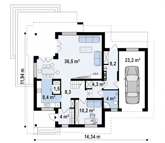 Z284 планировка 1
