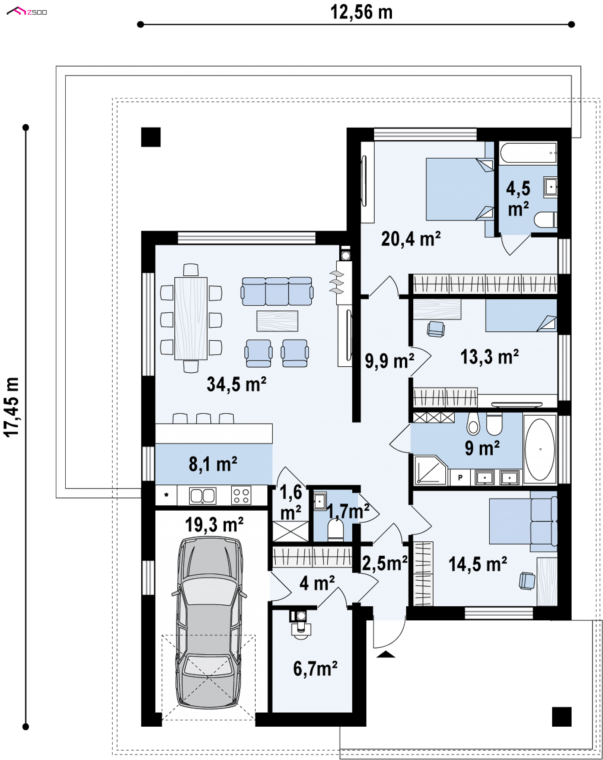 Z443 планировка 1