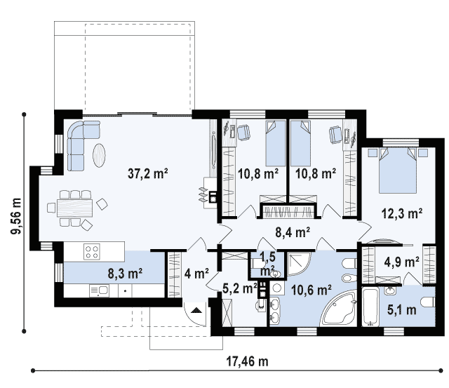 Zx116 планировка 1