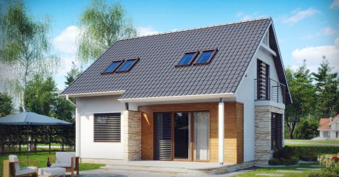 Проект дома Z102 иллюстрация 1