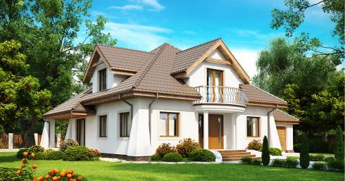 Проект дома Z109 иллюстрация 1