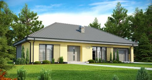 Проект дома Z123 иллюстрация 1