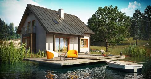 Проект дома Z162 иллюстрация 1