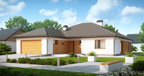 Проект дома Z199 иллюстрация 1