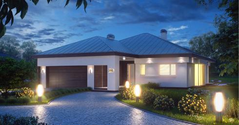 Проект дома Z200 иллюстрация 1