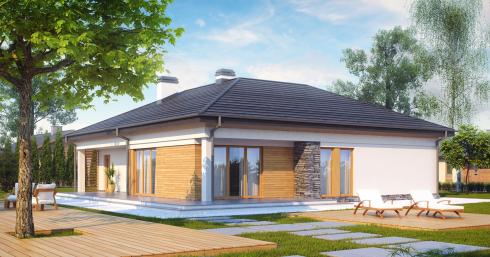 Проект дома Z204 иллюстрация 1