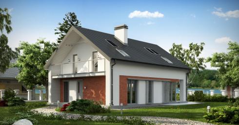 Проект дома Z215 иллюстрация 1