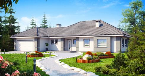 Проект дома Z21 иллюстрация 1