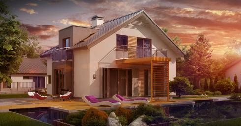 Проект дома Z245 иллюстрация 1