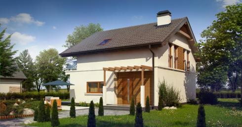 Проект дома Z248 иллюстрация 1