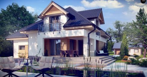 Проект дома Z284 иллюстрация 1