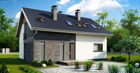 Проект дома Z394 иллюстрация 1
