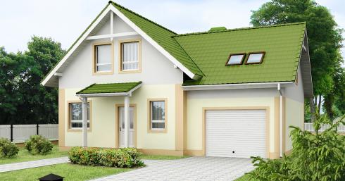 Проект дома Z43 иллюстрация 1