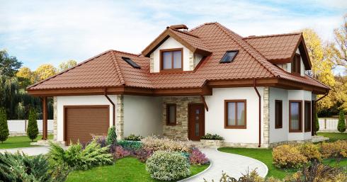 Проект дома Z58 иллюстрация 1