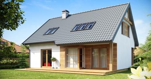 Проект дома Z66 иллюстрация 1