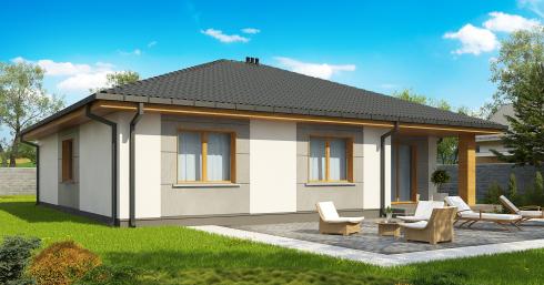 Проект дома Z67 иллюстрация 1