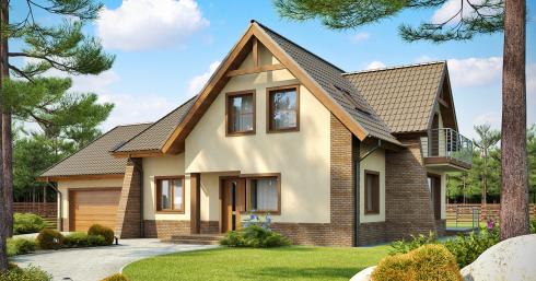 Проект дома Z70 иллюстрация 1