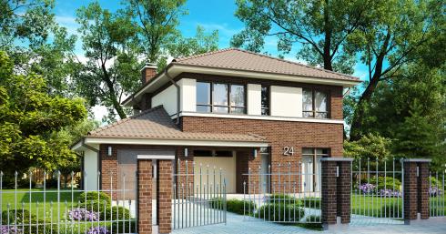 Проект дома Zx24 иллюстрация 1