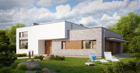 Проект дома Zx34 иллюстрация 1