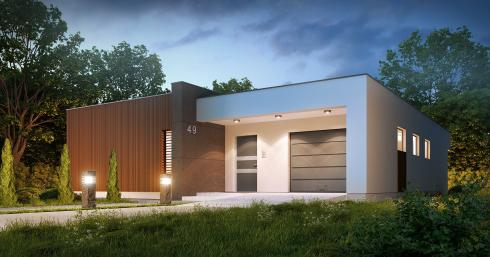 Проект дома Zx49 иллюстрация 1