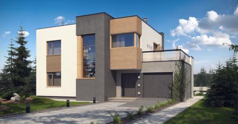 Проект дома Zx59 иллюстрация 1