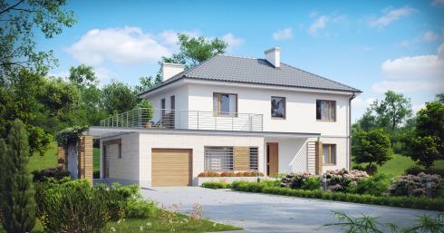 Проект дома Zx6 иллюстрация 1