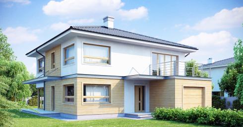 Проект дома Zx7 иллюстрация 1