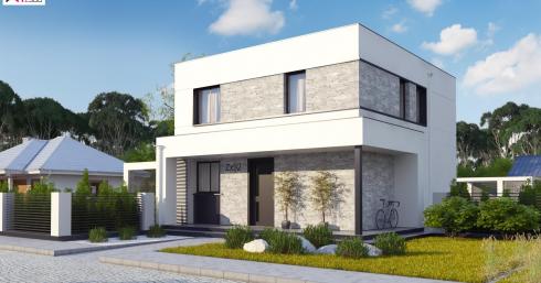 Проект дома Zx92 иллюстрация 1