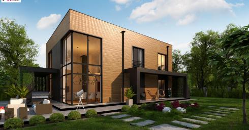 Проект дома Zx93 иллюстрация 1