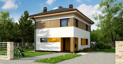 Проект дома Zz3 иллюстрация 1