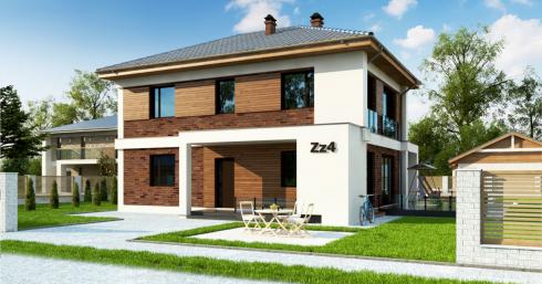Проект дома Zz4 иллюстрация 1