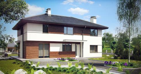 Проект дома Z159 иллюстрация 1