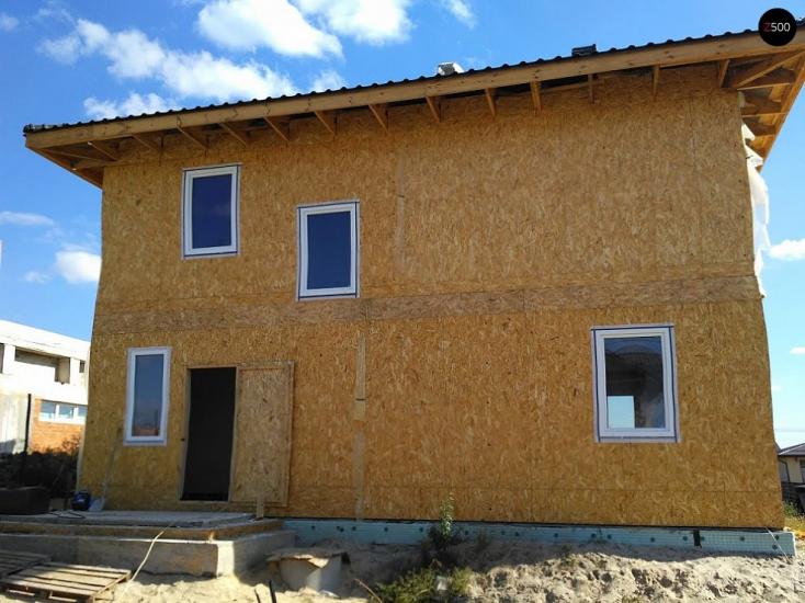 Проект дома Отзывы: Владимир, каркасный дом по проекту Zx63B+