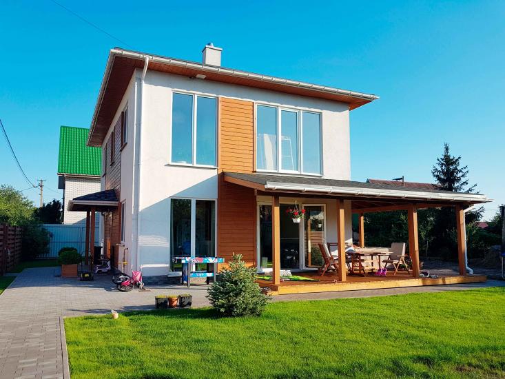 Проект дома Отзывы: Оксана Слипенчук (Переятенец), дизайнер иллюстрация 1