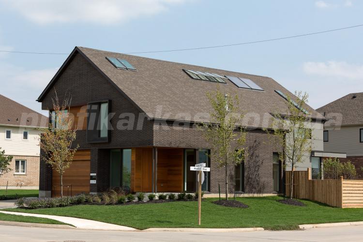 активный дом вид с боку